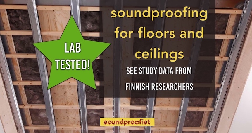 Lab-tested noise solutions for ceilings and floors - Soundproofist